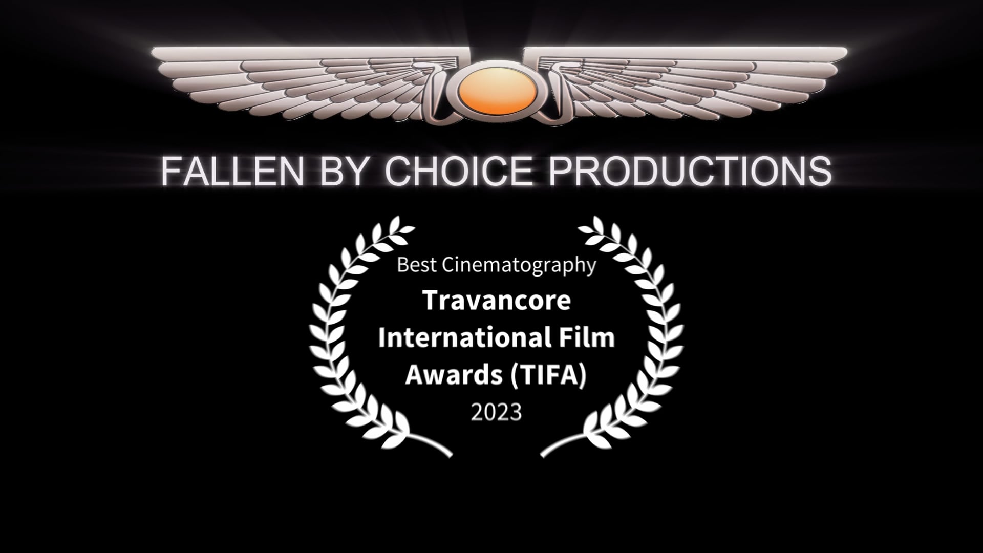 Fallen By Choice music video demo title card